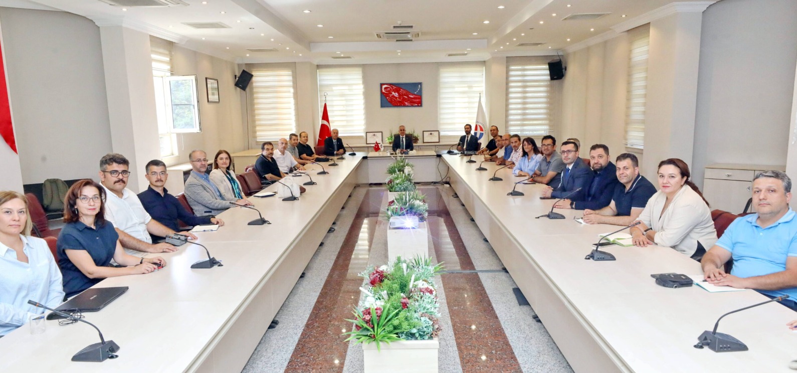 GAÜN'DE 'AB FONLARINA GİRİŞ' TOPLANTISI YAPILDI